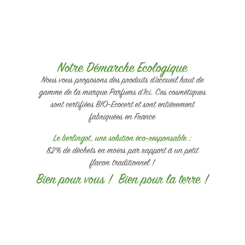 Notre Démarche Écologique